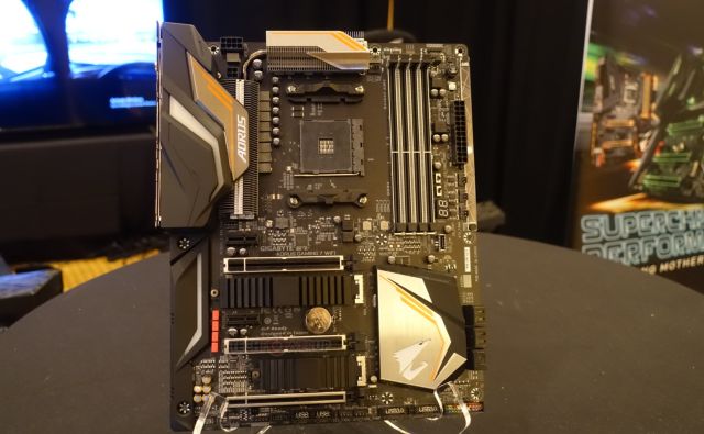 Gigabyte Aorus X470 Gaming 7 na CES 2018