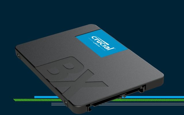 Zwyke ale tanie dyski SSD Crucial BX500