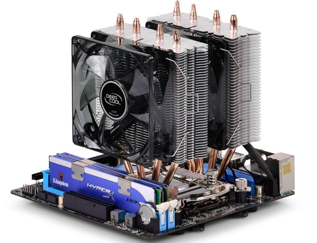 DeepCool Frostwin LED z miejscem na wysokie pamici RAM