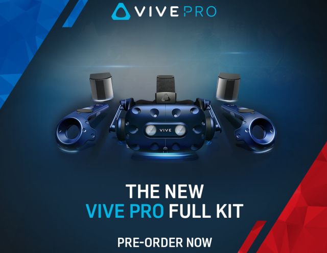 HTC VIVE Pro Full Kit ju w przedsprzeday