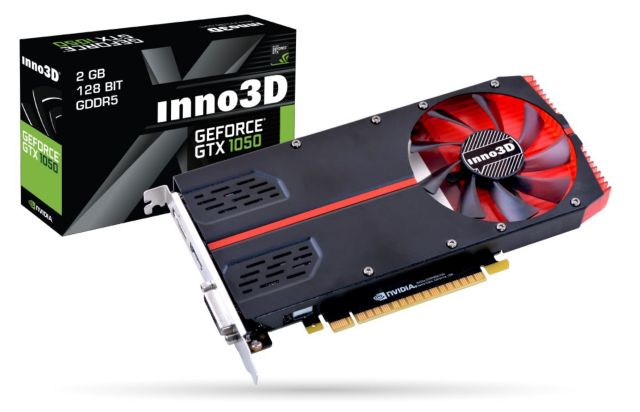 Inno3D GeForce GTX 1050 w wersji jednoslotowej