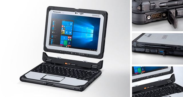 Laptop 2w1 Panasonic  Toughbook CF-20 do zada specjalnych