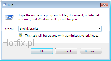 okno dialogowe uruchom
