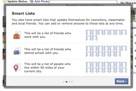 Facebook wprowadza inteligentne listy znajomych
