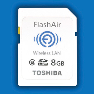 Toshiba FlashAir czyli karta SD z obsug Wi-Fi