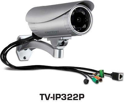 Wytrzymaa kamera do obserwacji TRENDnet TV-IP322P