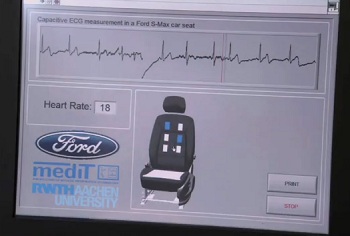 Ford prezentuje fotel wykrywajcy atak serca kierowcy
