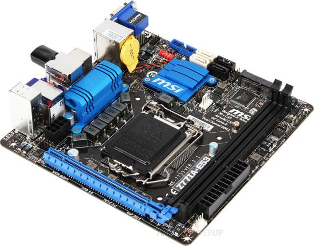 MSI Z77IA-E53 Mini-ITX z funkcjami overclockerskimi