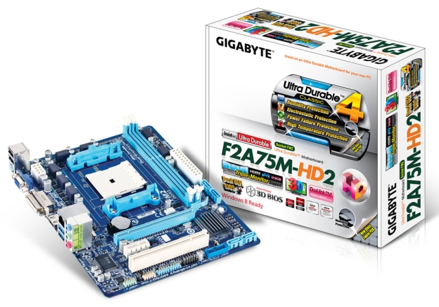 Pyta gwna Gigabyte F2A75M-HD2 dla procesorw AMD