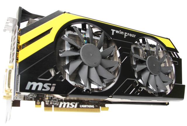 Mocne wejcie z kart MSI R7970 Lightning Boost Edition (BE)