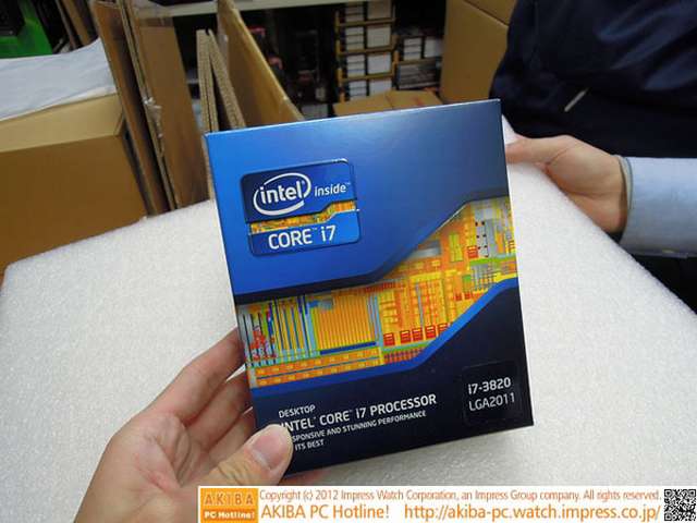 Intel Core i7-3820 dostpny w Japonii 