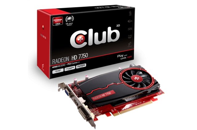 Club 3D CGAX-7758Z oparta na Radeon HD 7750