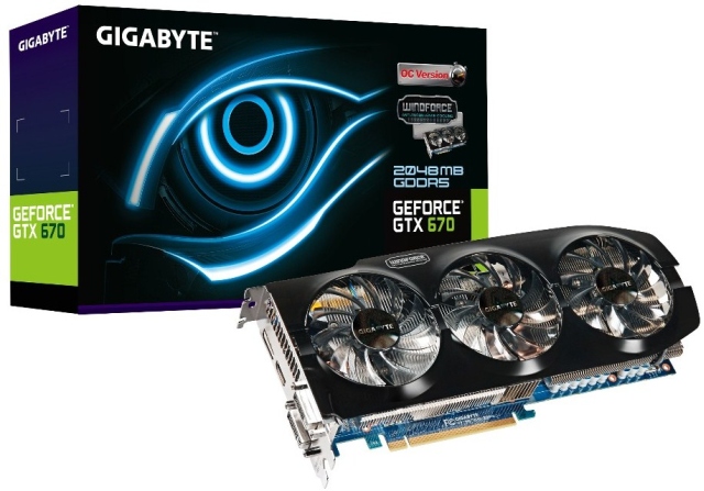 Gigabyte GeForce GTX 670 GV-N670OC-2GD