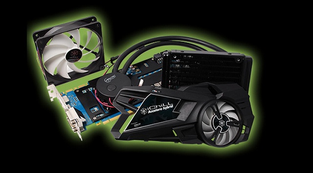 iChill GeForce GTX 680/670 Black Series Accelero Hybrid LCS z chodzeniem wodnym