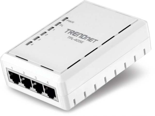 Adapter sieci elektrycznej TRENDNet TPL-405E