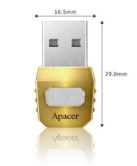 Apacer AH152 najmniejszy na wiecie pendrive z USB 3.0