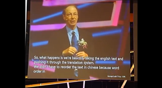 System Microsoftu przetumaczy na chiski mwicy twoim gosem