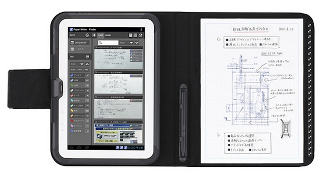 Casio Paper Writer tablet z miejscem na odrczne notatki