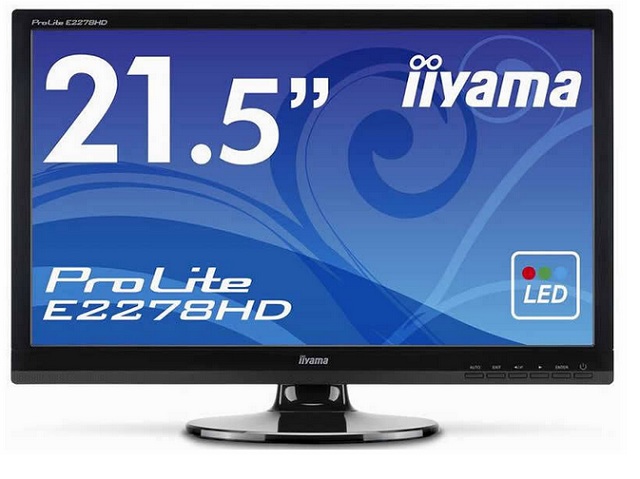 21.5 calowy monitor iiyama ProLite E2278HD