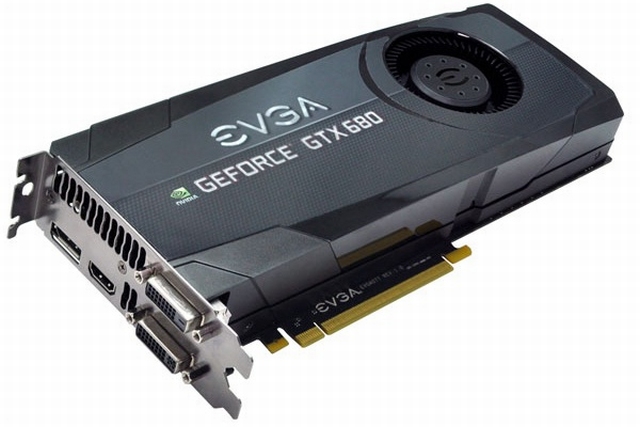Podkrcony akcelerator EVGA GeForce GTX 680 Superclocked