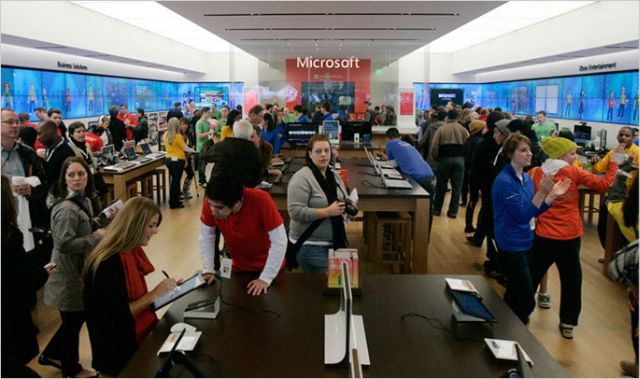Microsoft planuje otworzy sklepy w Europie