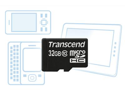 Transcend przedstawia kart microSDHC o pojemnoci 32GB