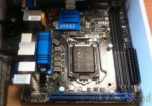 MSI Z77IA-E53 pyta Mikro-ITX z 7 fazowym VRM