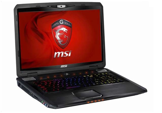 Podkrcony laptop do gier MSI GT780DX