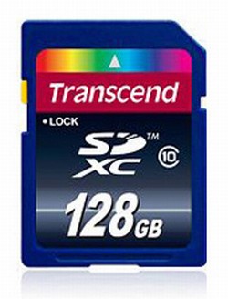 Transcend wprowadza karty SDXC 128 GB Class 10