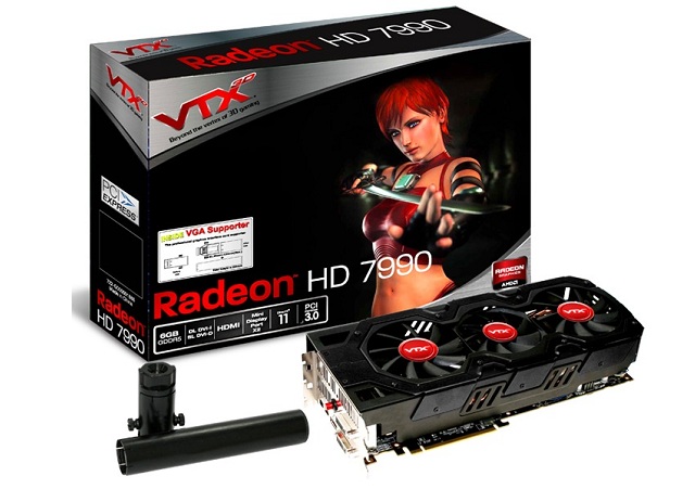 Karta graficzna VTX3D HD7990 z 6GB pamici