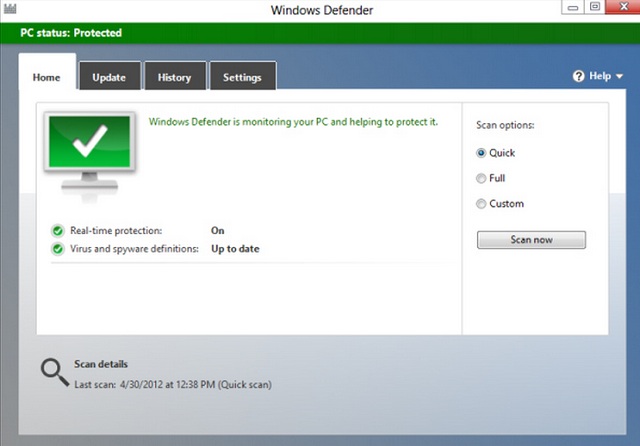 Microsoft Security Essentials znajdzie si w Windows 8