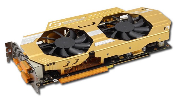 Zota karta ZOTAC Golden GTX 760 Extreme Edition