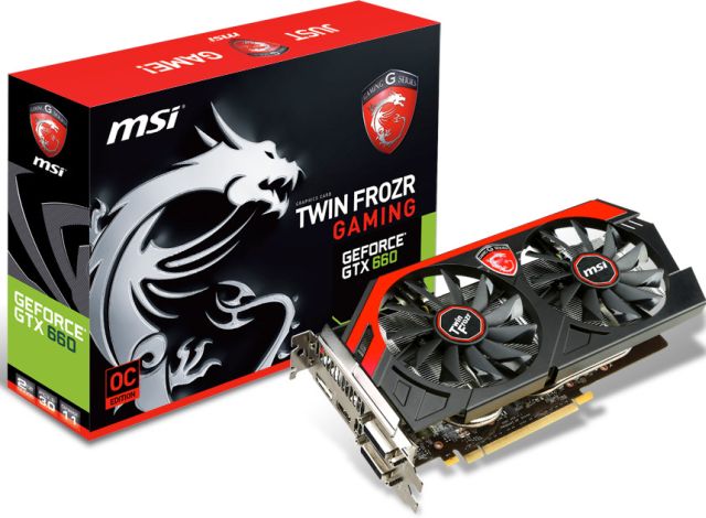 MSI MSI TwonFrozr Gaming GeForce GTX 660 w cenie do 200 dolarw 
