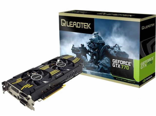 Podkrcony Leadtek WinFast GTX 770 Hurricane III