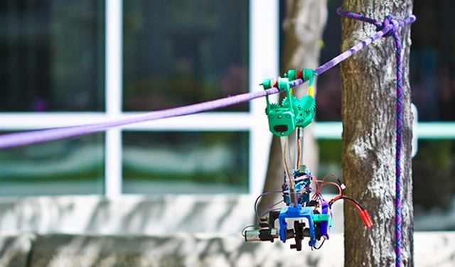 Student stworzy robota SkySweeper do testowania linii energetycznych