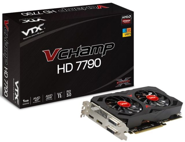 VTX3D wprowadza karty HD7850 i HD 7790 Champ V