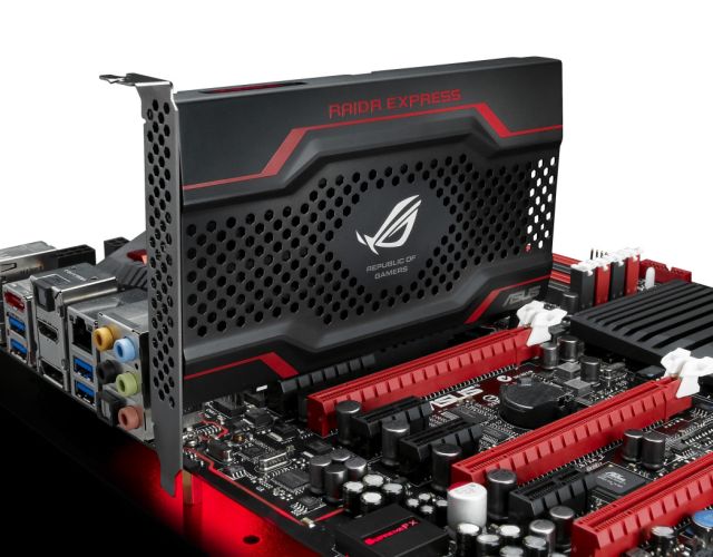 ASUS ROG RAIDR Express czyta i pisze z prdkoci ponad 800 MBps