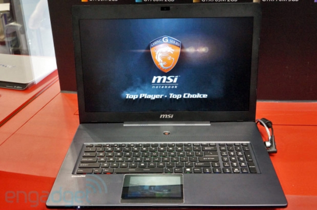 MSI przedstawia laptopa z ekranem dotykowym zamiast gadzika
