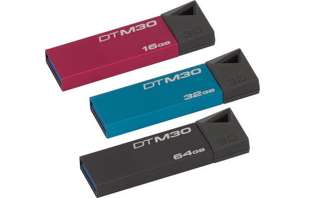 Metalowy pendrive Kingston DataTraveler Mini DTM30