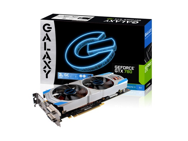 Non-reference card Galaxy GeForce GTX 780 GC