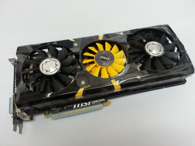 Pierwsze zdjcia karty MSI GeForce GTX 780 Lightning