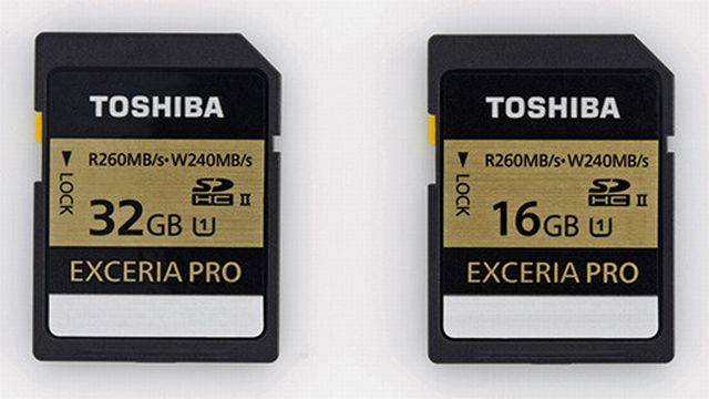 Toshiba przedstawia najszybsze karty SD z serii Exceria i Exceria Pro