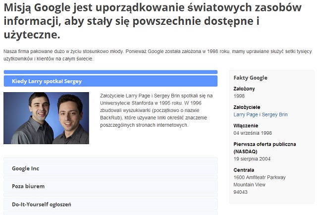 Google obchodzi 15 urodziny