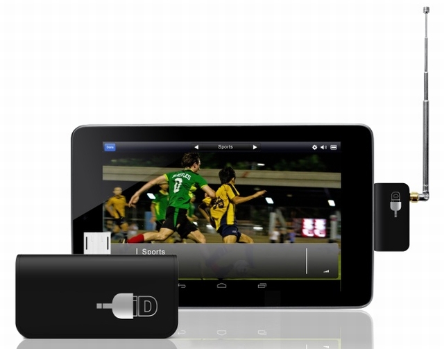 Mobilny tuner TV iD-AndroidTV dla urzdze z Androidem