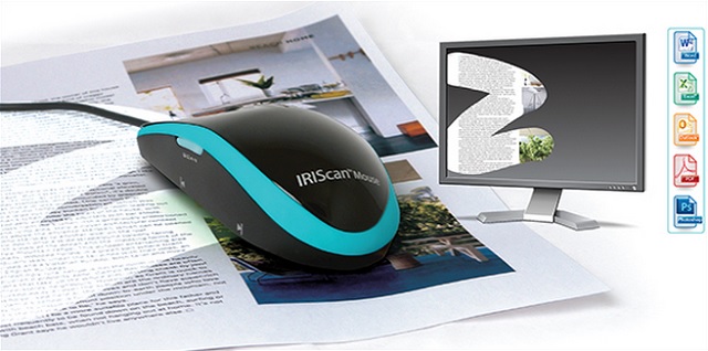 Mysz komputerowa z wbudowanym skanerem