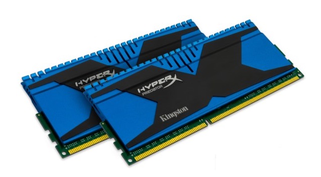 Overclockerskie pamici Kingston 4GB DDR3 HyperX Predator