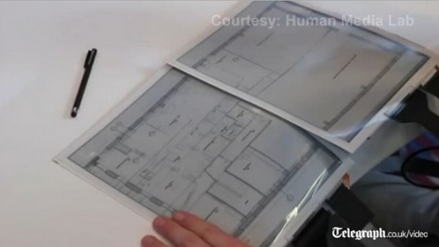 Tablet PaperTab z elastycznym wywietlaczem