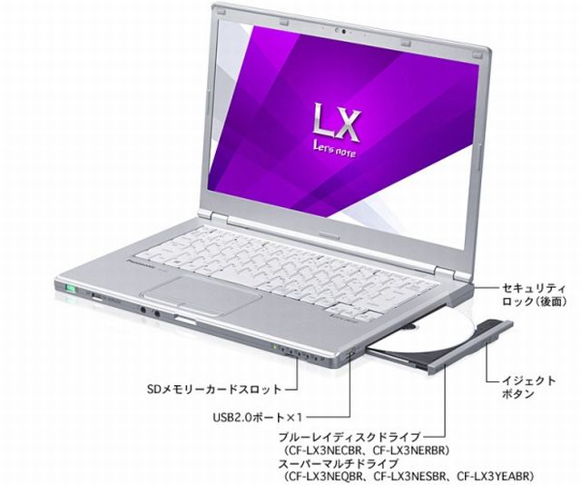 Wytrzymay 14 calowy laptop Panasonic LX 
