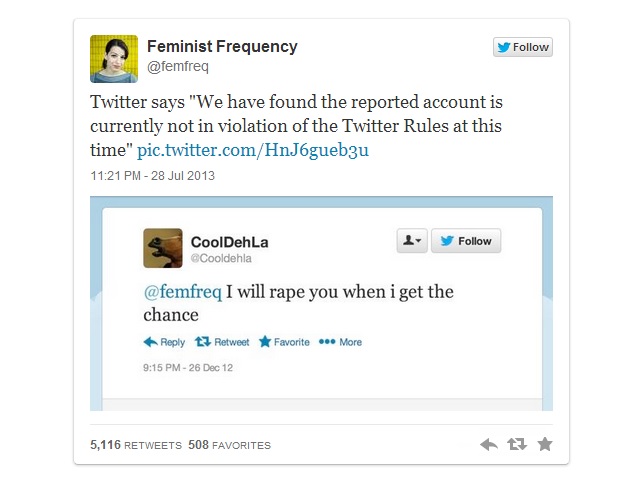 Brytyjczyk aresztowany za groenie feministkom na Twitterze