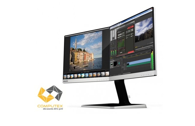 Monitor Philips Two-in-One z dwoma 19 calowymi ekranami